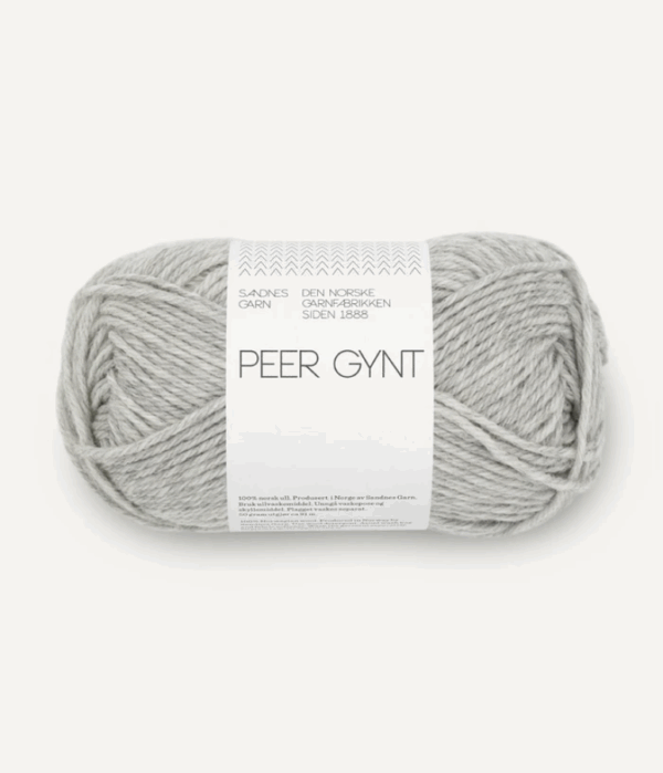 Sandnes Peer Gynt - 1032 Lys Grameliert Hellgrau