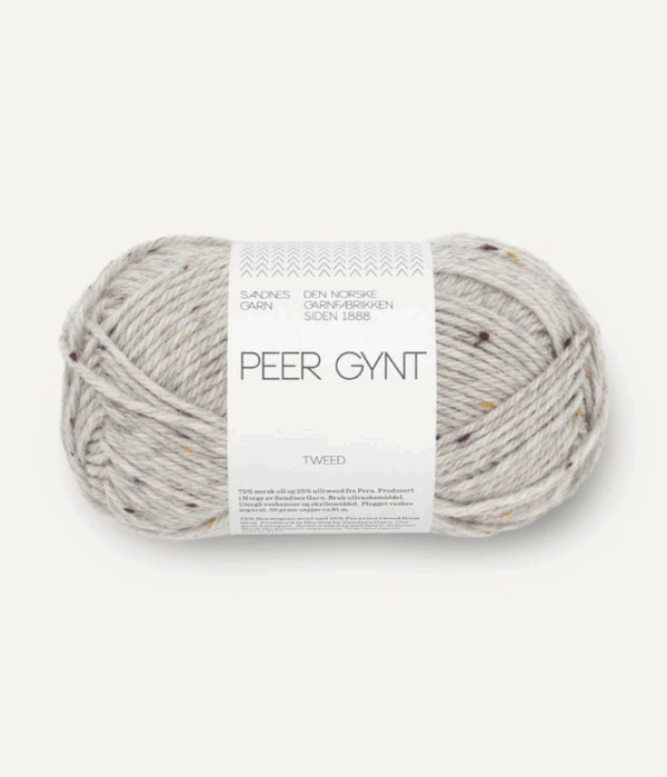 Sandnes Peer Gynt - 1035 Lys Grameliert Lovfall Tweed