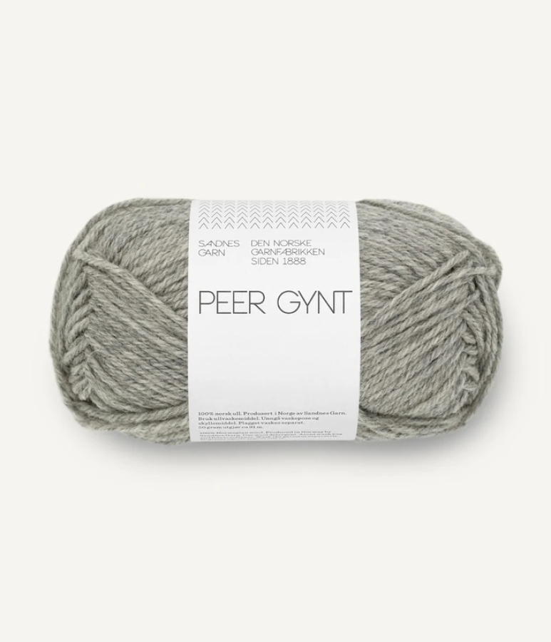 Sandnes Peer Gynt - 1042 Grameliert Mittelgrau