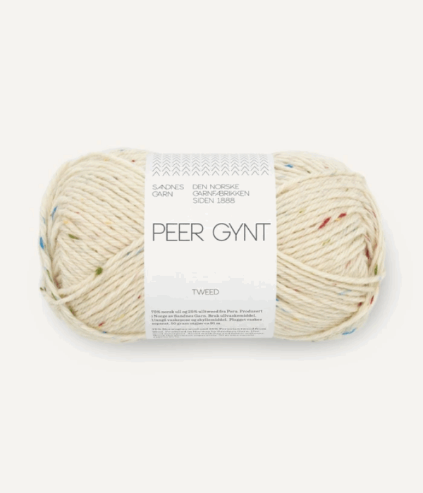 Sandnes Peer Gynt - 1044 Tutti Frutti Tweed Natur