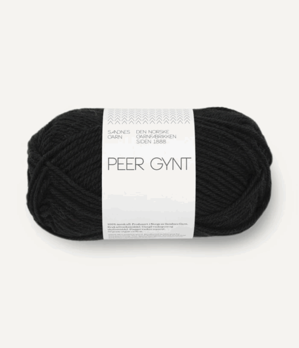 Sandnes Peer Gynt - 1099 Svart Schwarz