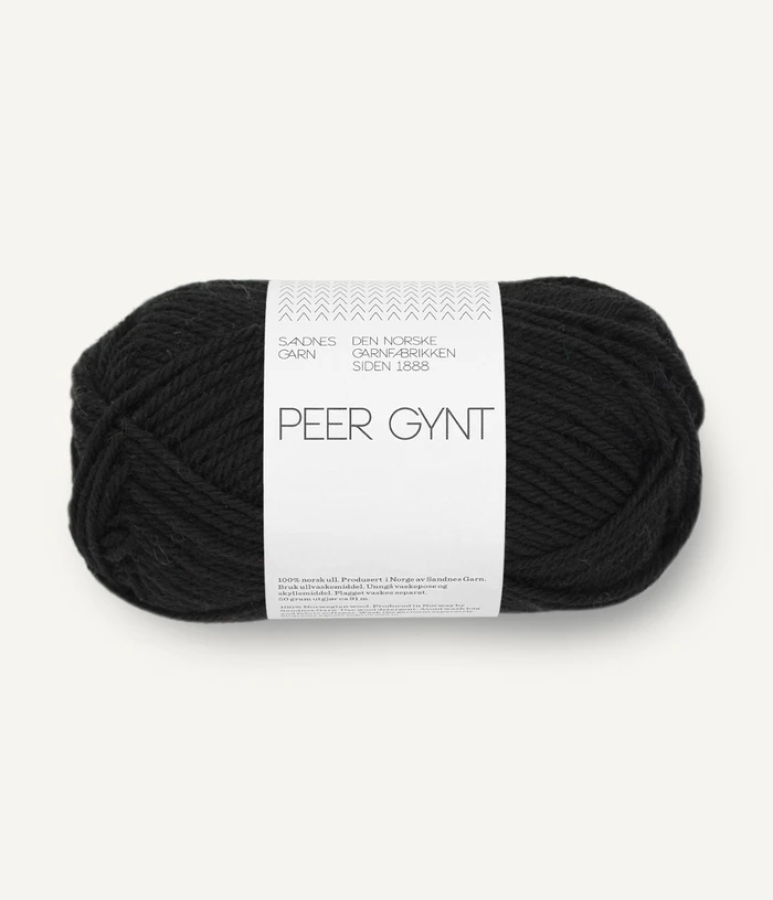 Sandnes Peer Gynt - 1099 Svart Schwarz