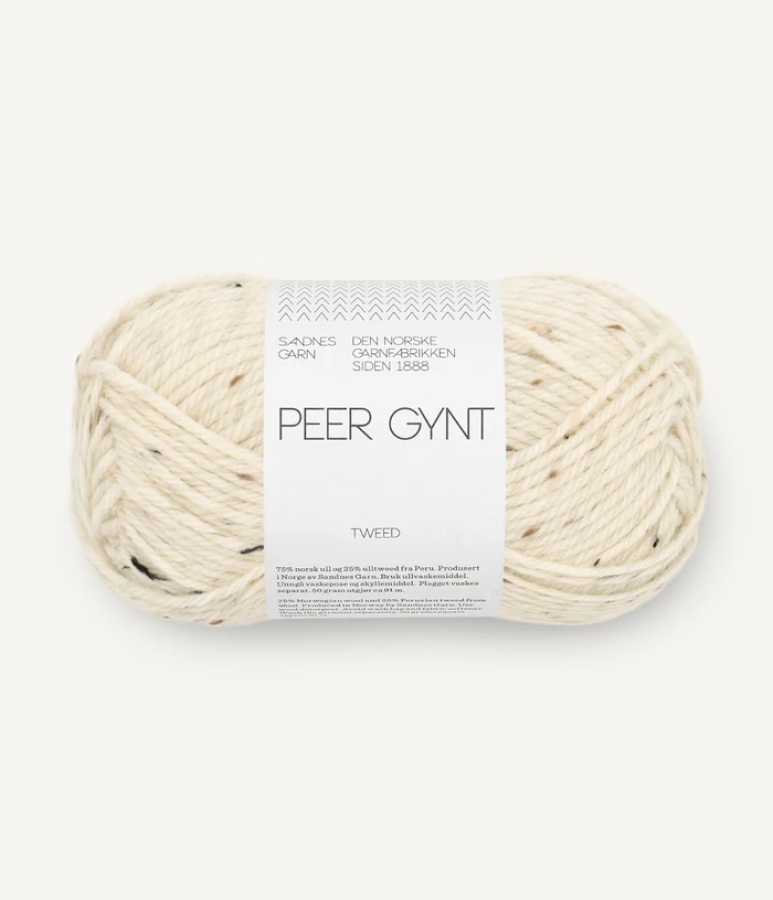 Sandnes Peer Gynt - 2523 Natur Tweed