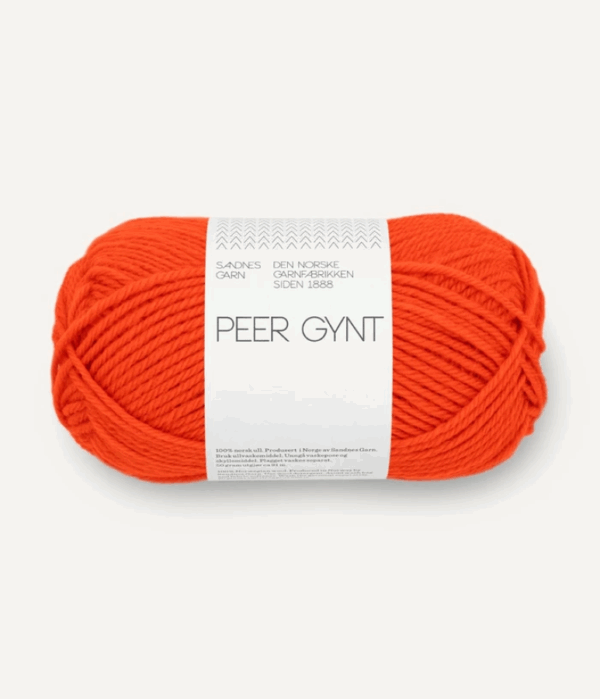 Sandnes Peer Gynt - 3819 Spicy Orange Leuchtorange