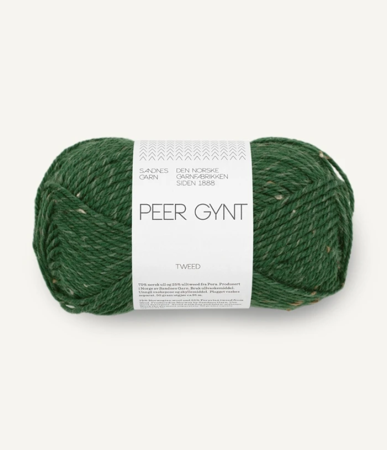 Sandnes Peer Gynt - 8085 Skoggron Natur Tweed
