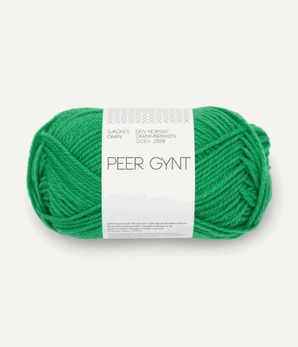 Sandnes Peer Gynt - 8236 Jelly Bean Green