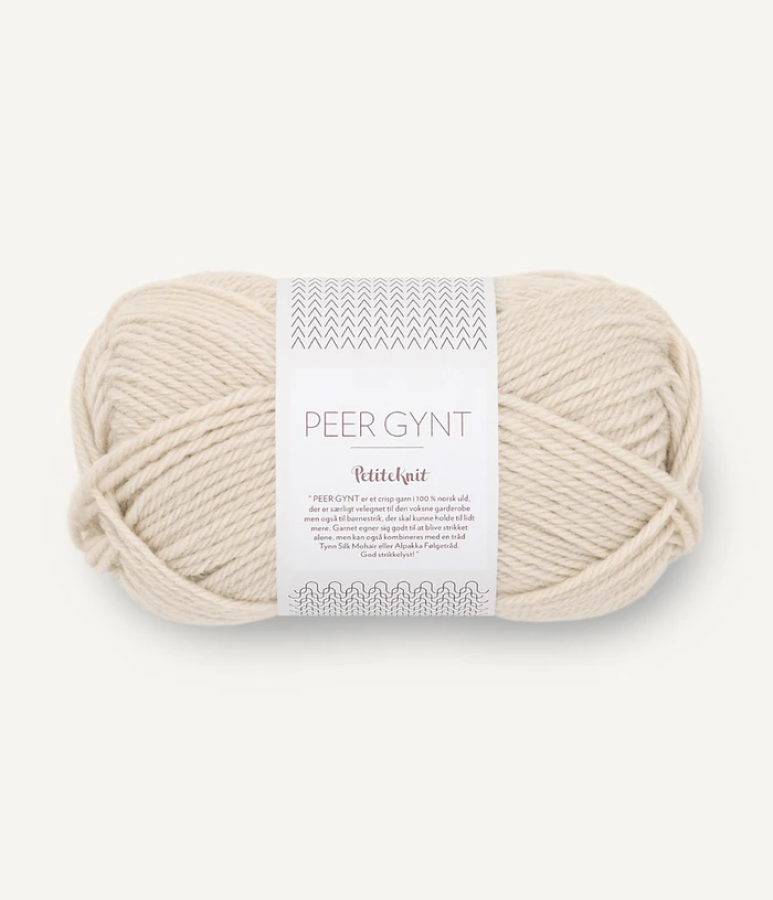 Sandnes Peer Gynt - 2511 Almond Mandelweiss PK