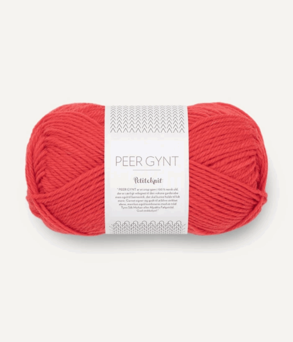 Sandnes Peer Gynt - 4008 Poppy Leuchtrot PK