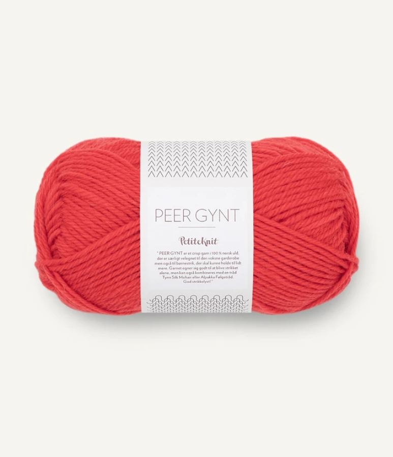 Sandnes Peer Gynt - 4008 Poppy Leuchtrot PK