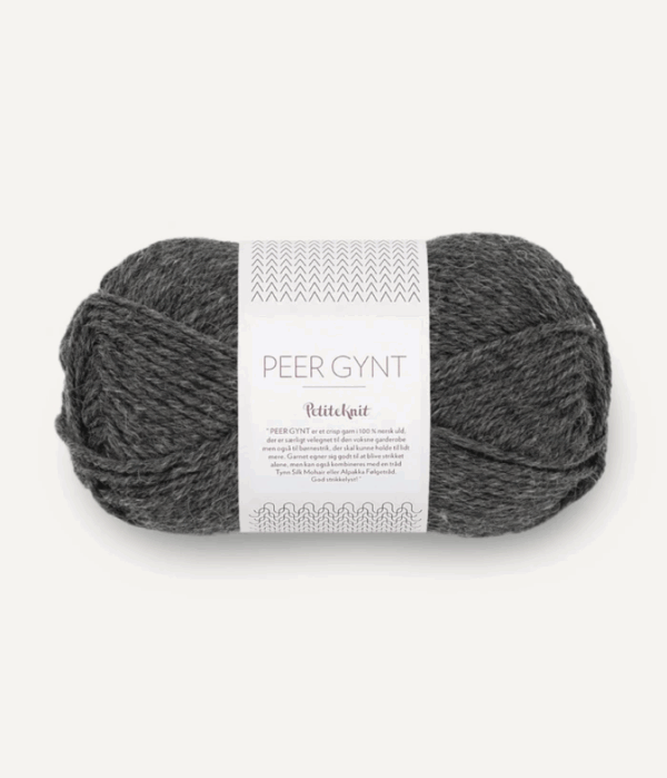 Sandnes Peer Gynt - 1065 Charcoal Dunkelgrau PK