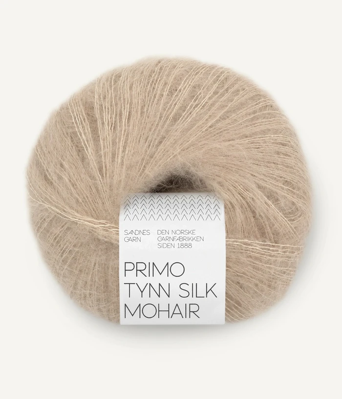 Sandnes Primo Tynn Silk Mohair - 3021 Light Beige