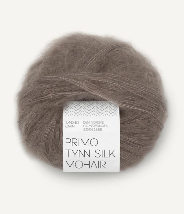 Sandnes Primo Tynn Silk Mohair - 3161 Acorn Graubraun