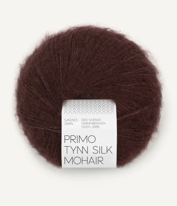 Sandnes Primo Tynn Silk Mohair - 4381 Dark Fudge