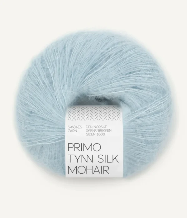 Sandnes Primo Tynn Silk Mohair - 6012 Ciel Hellblau