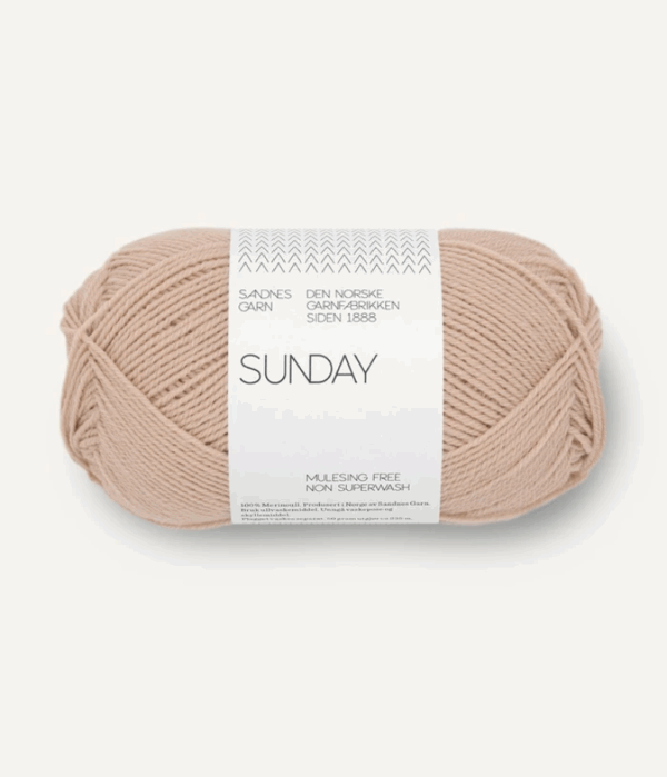 Sandnes Sunday - 3021 Lys Beige Beige