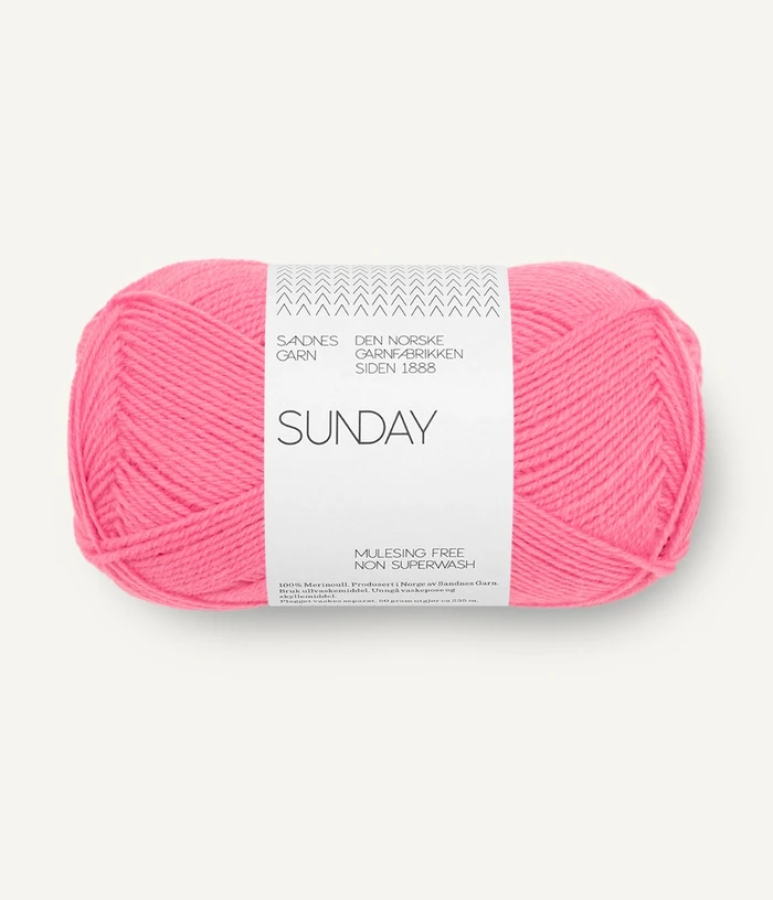 Sandnes Sunday - 4315 Bubblegum Pink