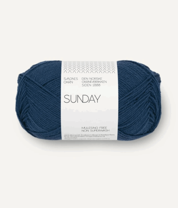 Sandnes Sunday - 6062 Mork Bla Preussisch Blau