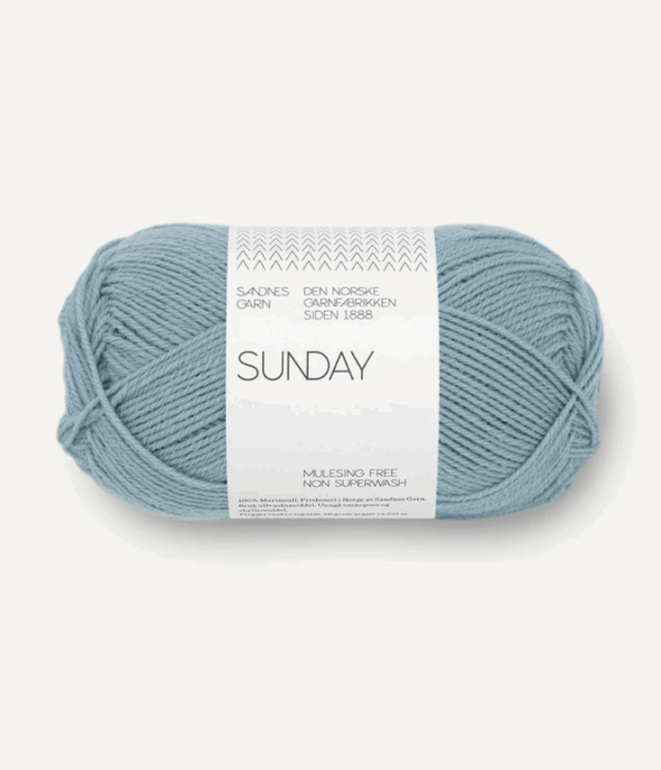 Sandnes Sunday - 6501 Isbla Eisblau