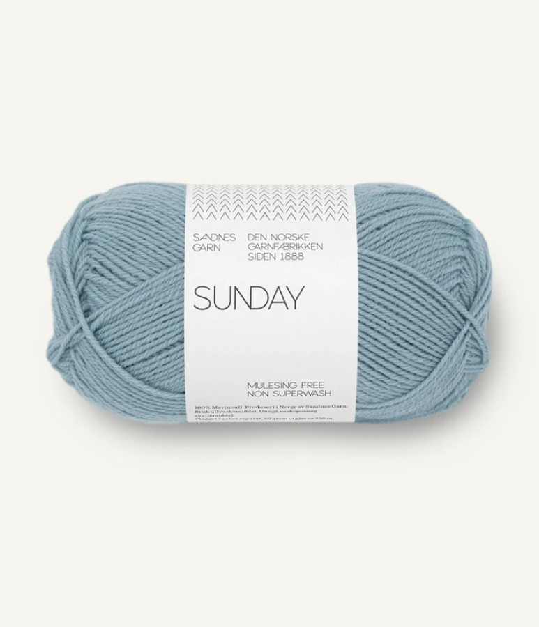 Sandnes Sunday - 6501 Isbla Eisblau
