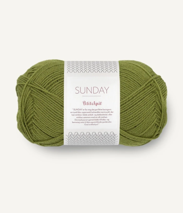 Sandnes Sunday - 9564 Dunkles Matcha PK