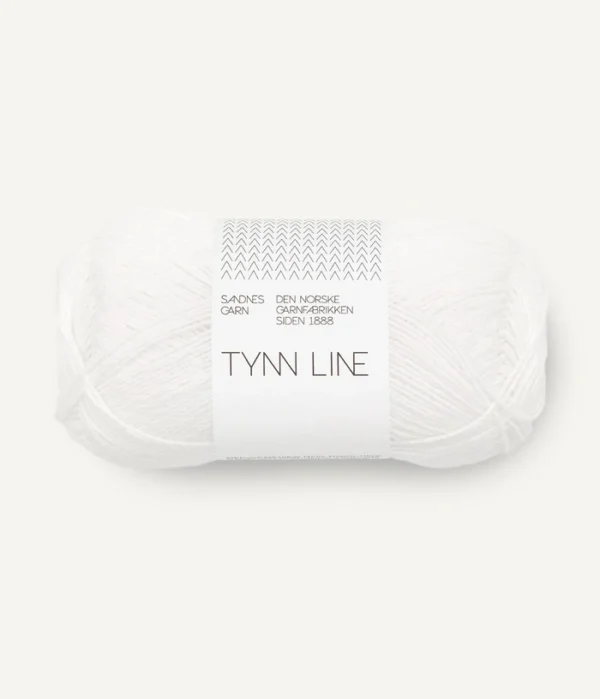 Sandnes Tynn Line - 1001 True White