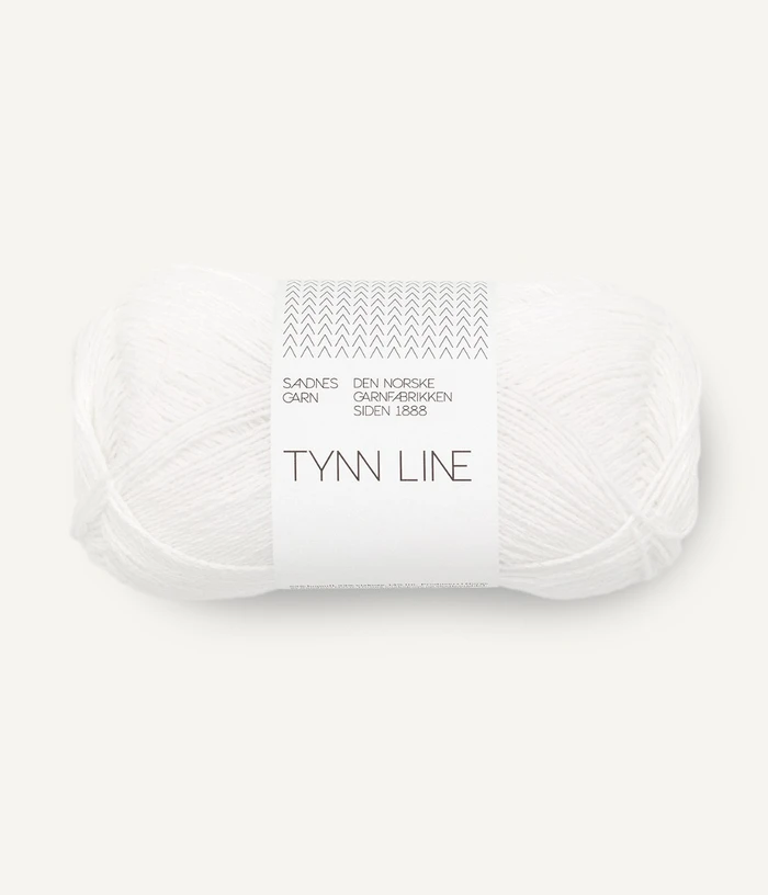 Sandnes Tynn Line - 1001 True White
