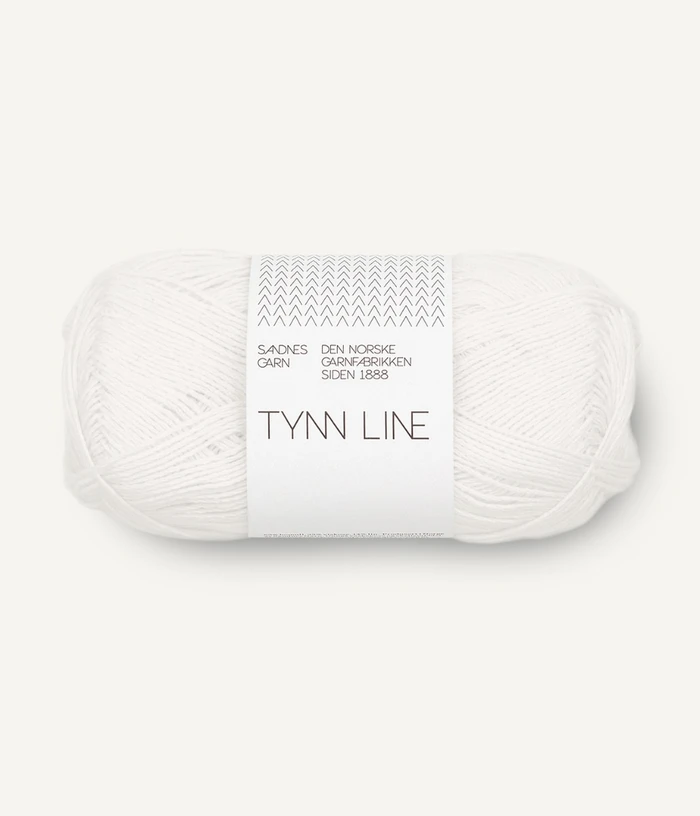 Sandnes Tynn Line - 1002 Hvit Weiss