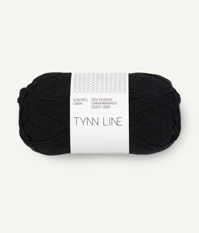Sandnes Tynn Line - 1099 Sort
