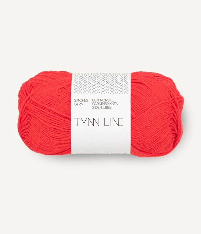 Sandnes Tynn Line - 4108 Flame Scarlet