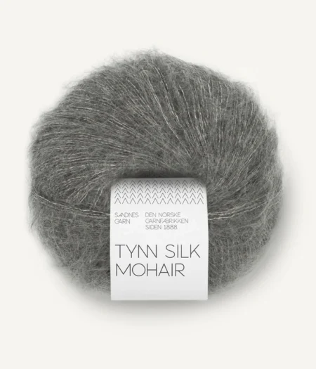 Sandnes Tynn Silk Mohair - 1053 Mork Grammelert
