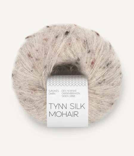 Sandnes Tynn Silk Mohair - 2600 Greige Tweed