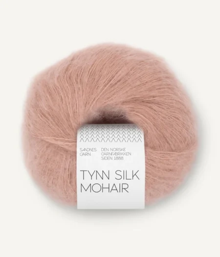 Sandnes Tynn Silk Mohair - 3511 Puderrosa