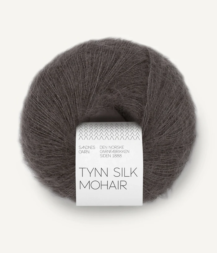 Sandnes Tynn Silk Mohair - 3800 Bristol Black