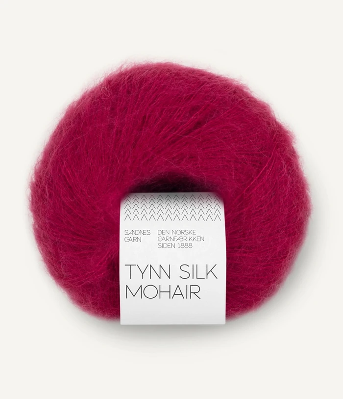 Sandnes Tynn Silk Mohair - 4255 Rumba red