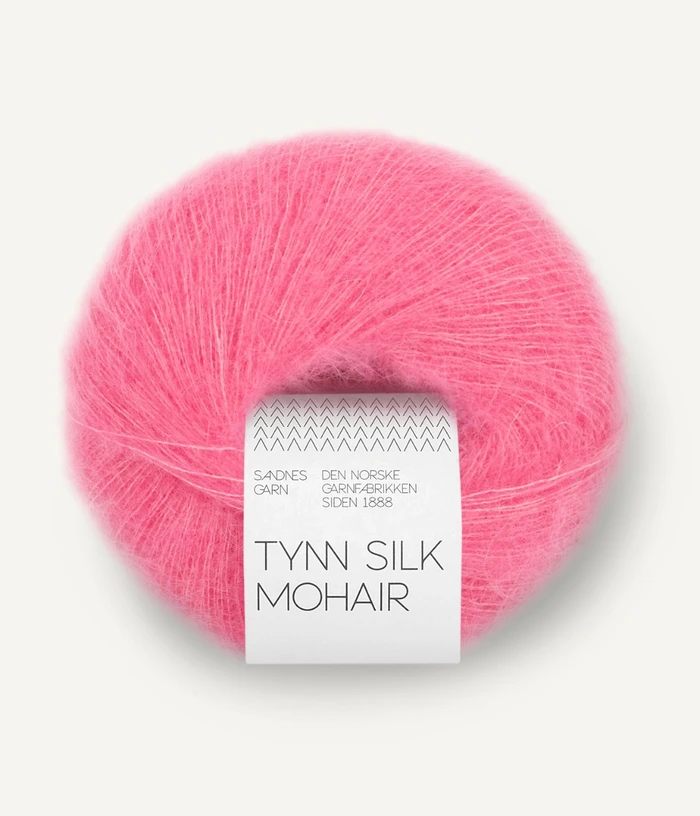Sandnes Tynn Silk Mohair - 4315 Bubblegum Pink