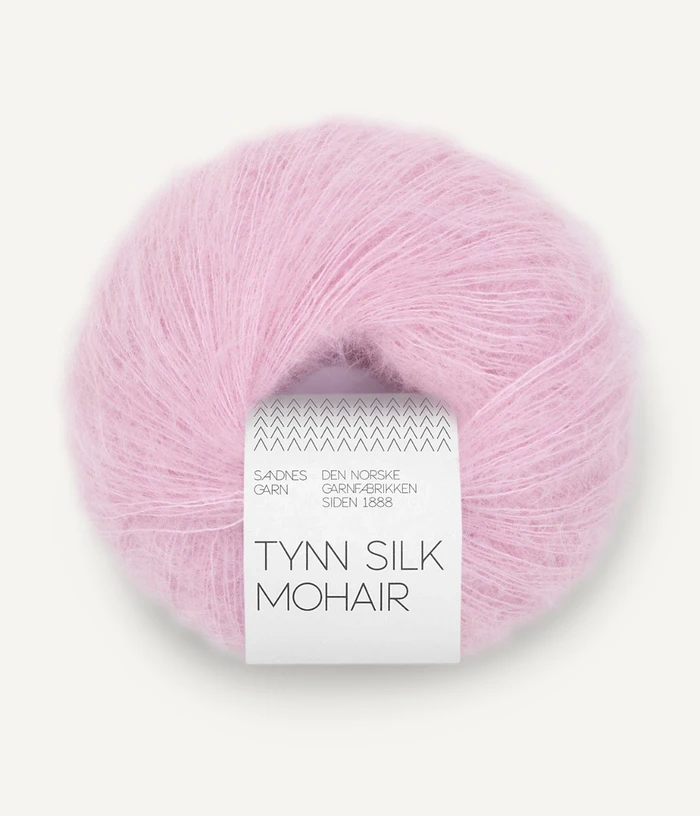 Sandnes Tynn Silk Mohair - 4813 Candy Rosa