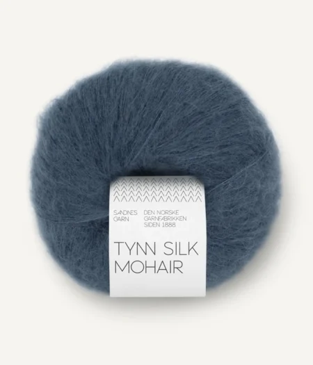 Sandnes Tynn Silk Mohair - 6081 Dyp Blau