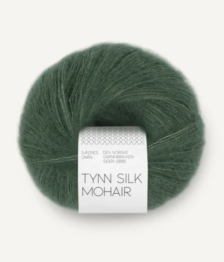 Sandnes Tynn Silk Mohair - 8581 Dyp Skoggronn
