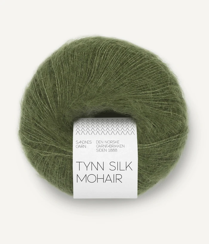 Sandnes Tynn Silk Mohair - 9062 Olivgrün