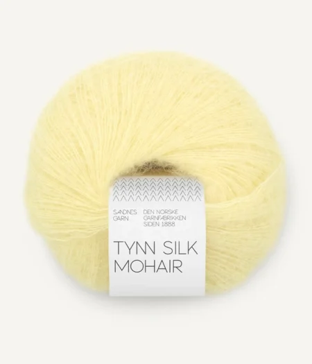 Sandnes Tynn Silk Mohair - 9602 Helle Zitrone