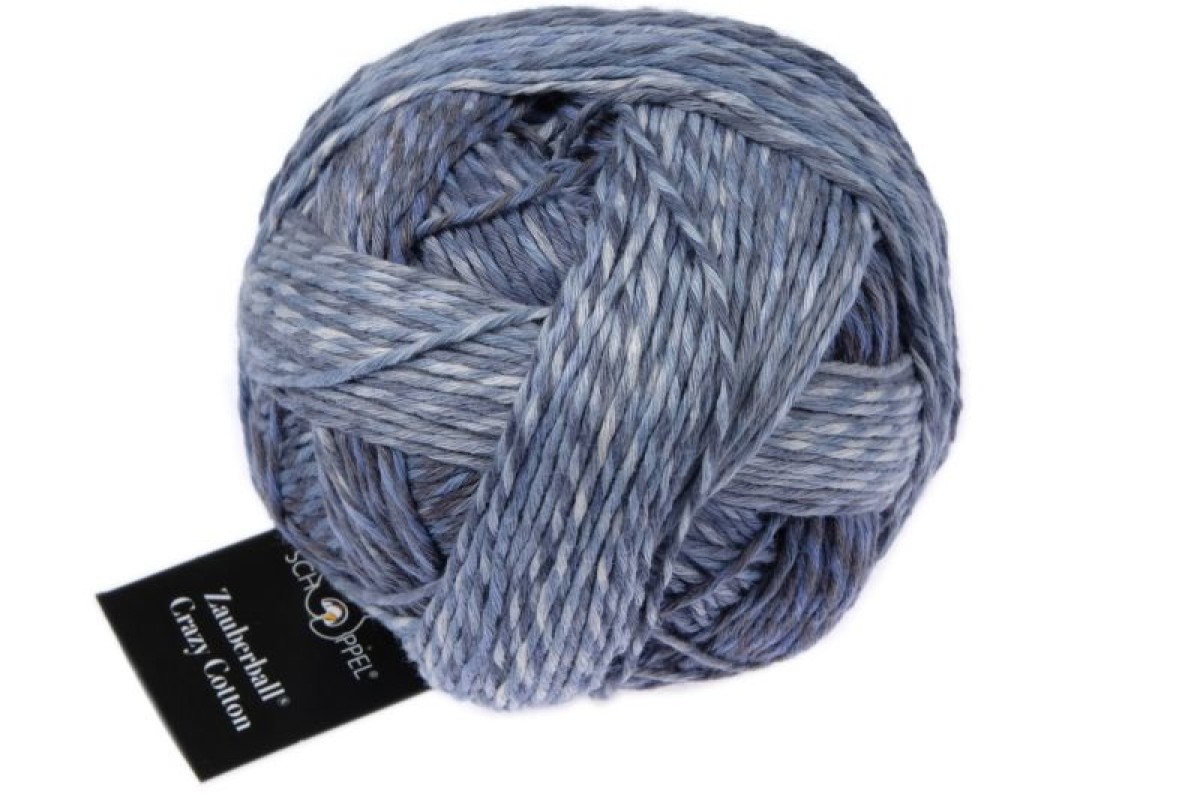 Schoppel Zauberball Crazy Cotton - 2547 Weniger ist Meer