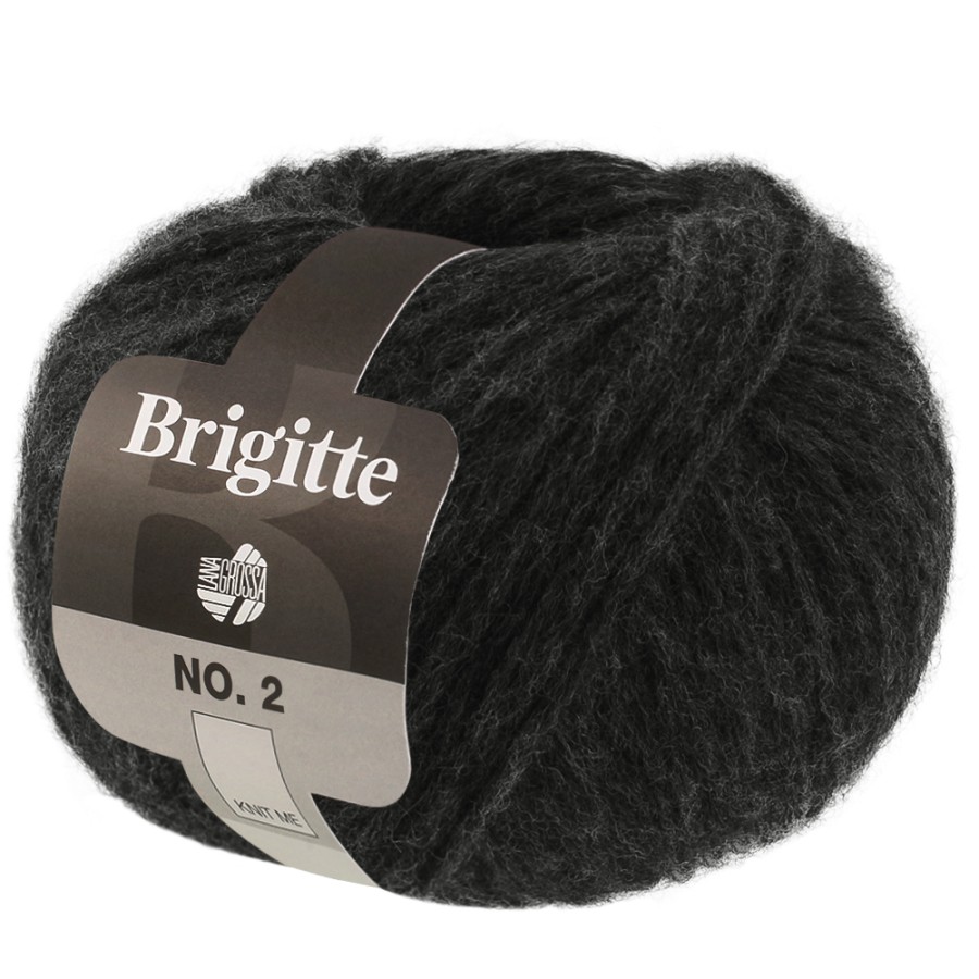 Lana Grossa Brigitte No.2 - 014 Anthrazit