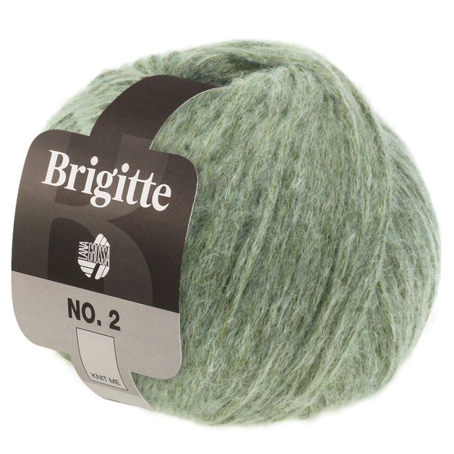 Lana Grossa Brigitte No.2 - 018 Graugrün