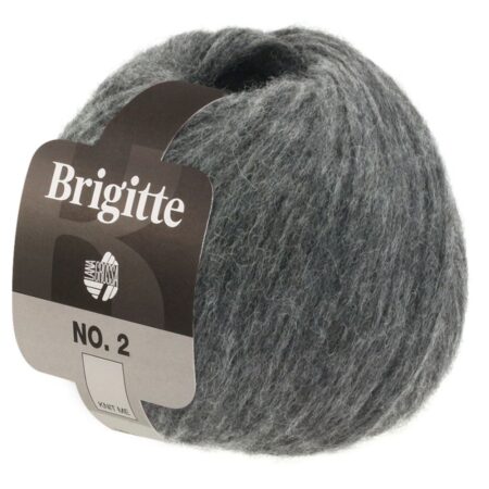 Lana Grossa Brigitte No.2 - 024 Schiefer