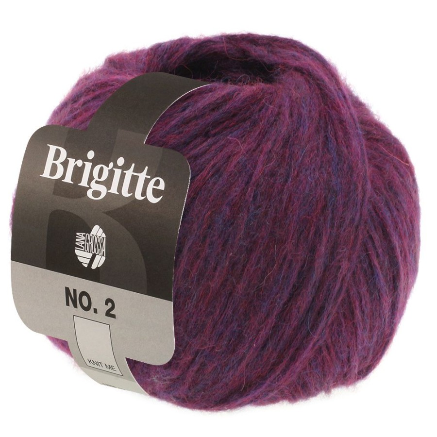Lana Grossa Brigitte No.2 - 034 Aubergine