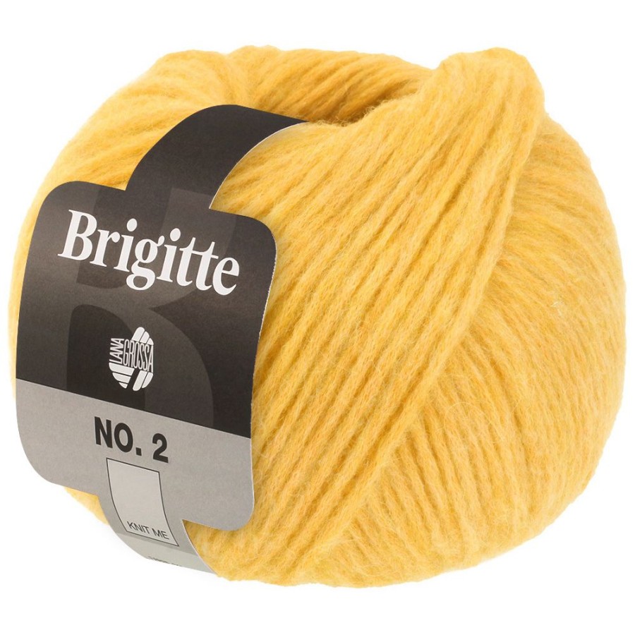 Lana Grossa Brigitte No.2 - 057 Vanillegelb (Auslauf)