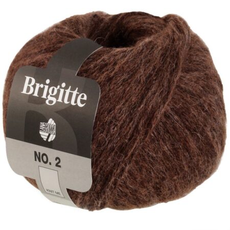 Lana Grossa Brigitte No.2 - 068 Schokobraun