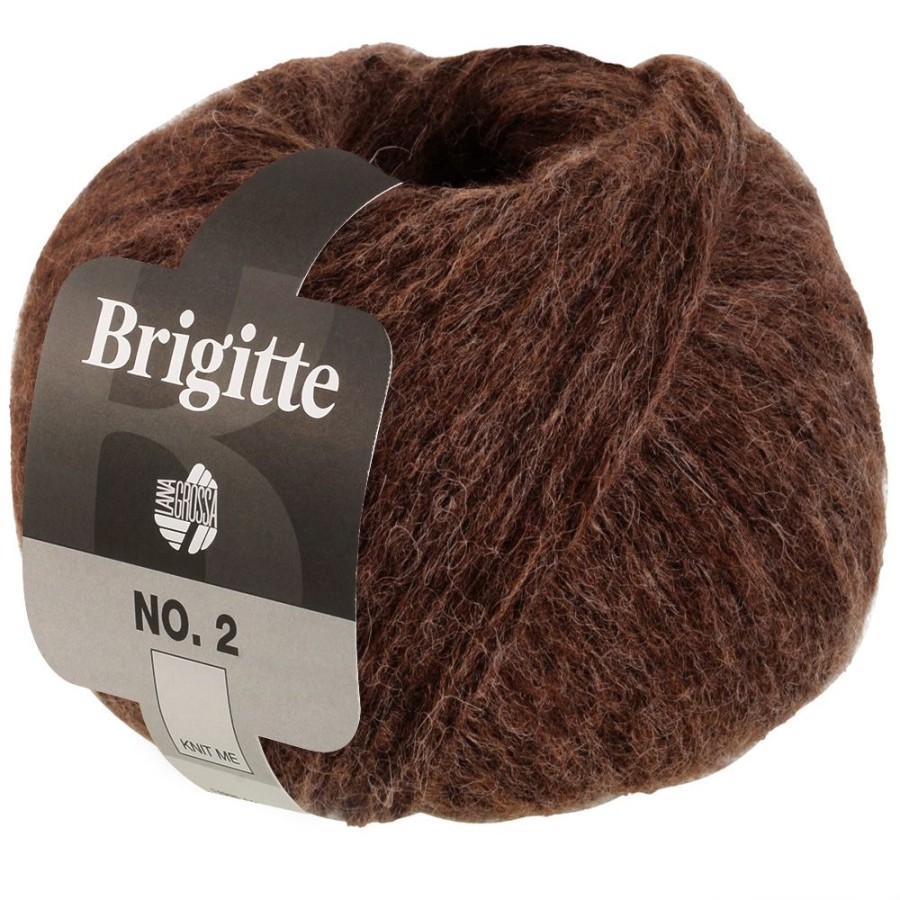 Lana Grossa Brigitte No.2 - 068 Schokobraun