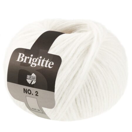 Lana Grossa Brigitte No.2 - 080 Schneeweiss