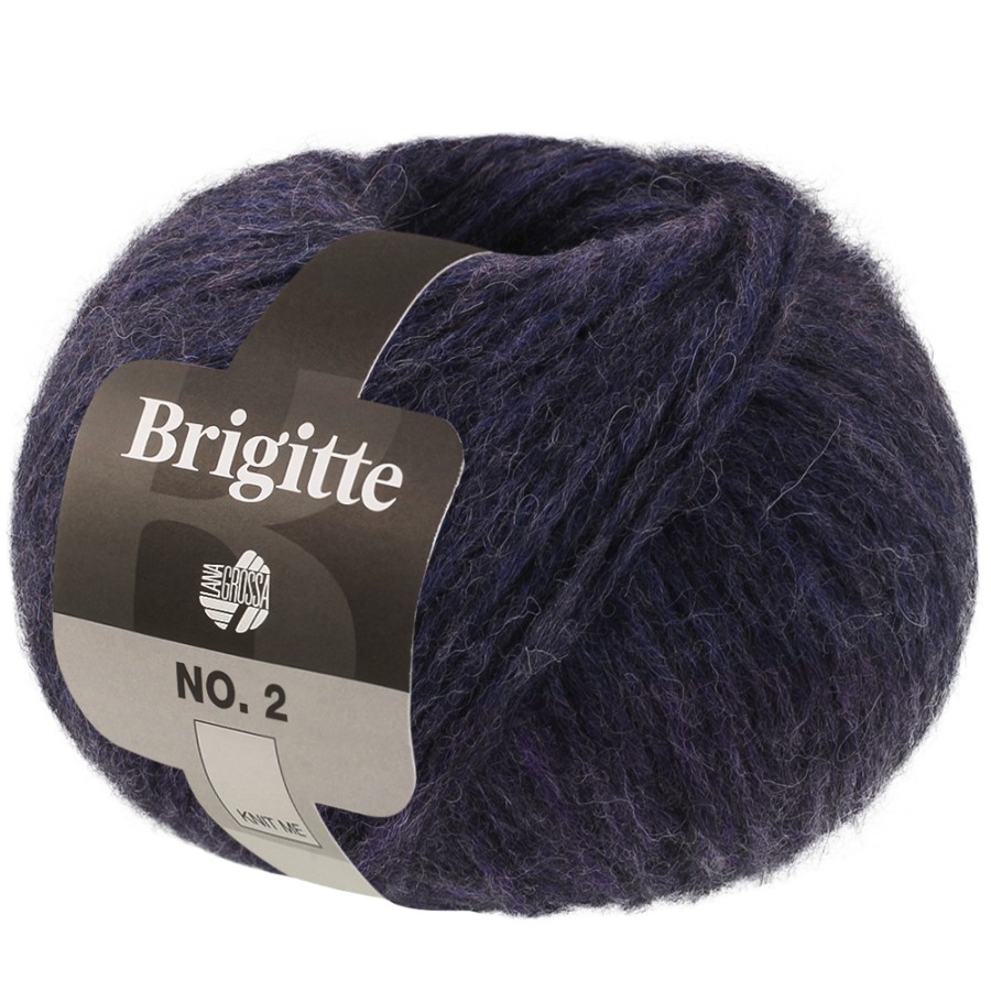 Lana Grossa Brigitte No.2 - 084 Nachtblauviolett